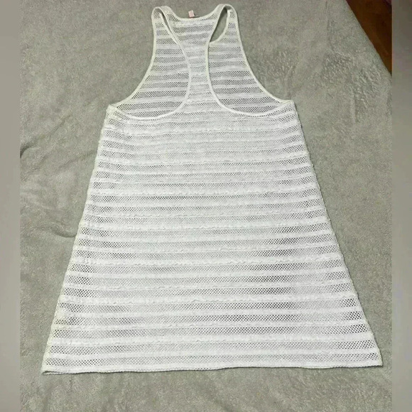 Victorias Secret White Beach Cover Up  Size Small - Picture 3 of 4